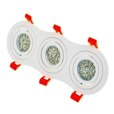 Светильник встроенный поворотный HDL-DT 108/3 MR16 WH Brille Светильник встроенный поворотный HDL-DT 108/3 MR16 WH Brille