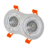Точечный светильник Brille HDL-DT 108/2 MR16 SL Точечный светильник Brille HDL-DT 108/2 MR16 SL