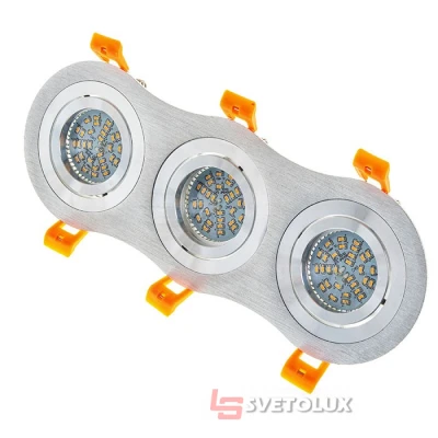 Точечный светильник Brille HDL-DT 108/3 MR16 SL