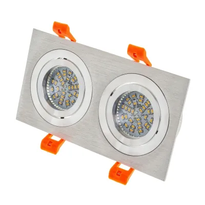 Светильник точечный поворотный HDL-DT 109/2 MR16 SL Brille