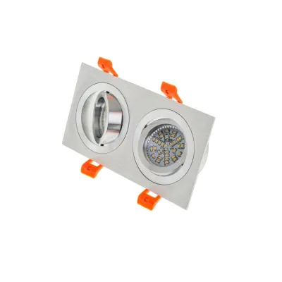 Светильник точечный поворотный HDL-DT 109/2 MR16 SL Brille Светильник точечный поворотный HDL-DT 109/2 MR16 SL Brille