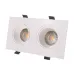 Точковий світильник Brille HDL-DT 95/2 GU5.3 WH