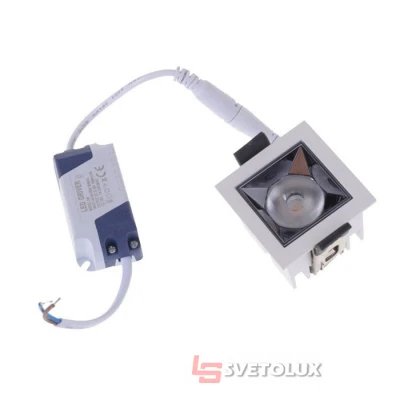 Точечный светильник Brille HDL-DT 203/5W WW WH