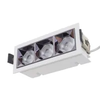 Точечный светильник Brille HDL-DT 203/3*4W WW WH Точечный светильник Brille HDL-DT 203/3*4W WW WH
