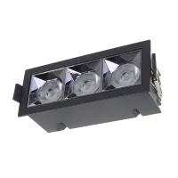 Точечный светильник Brille HDL-DT 203/3*4W NW BK Точечный светильник Brille HDL-DT 203/3*4W NW BK