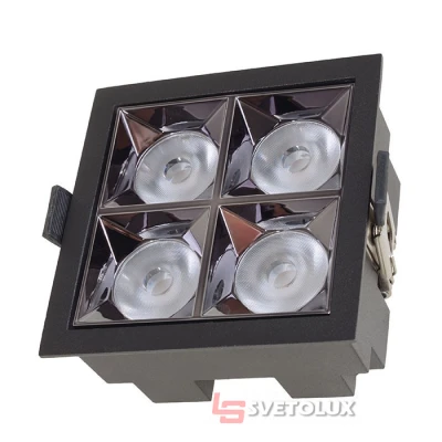 Точечный светильник Brille HDL-DT 203/5*4W NW BK
