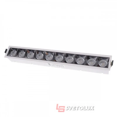 Точечный светильник Brille HDL-DT 203/10*4W NW WH