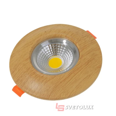 Светильник точечный LED HDL-M46 3W WW Wood Brille