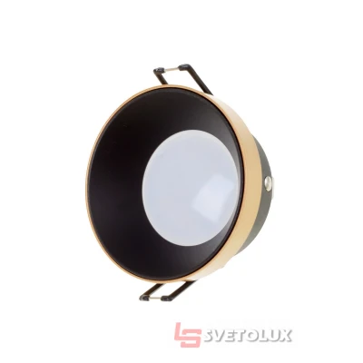Точечный светильник HDL-DS 186 BK/G