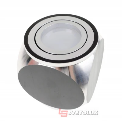 Подсветка тубус AL-723/1 GU10 SL/BK IP20