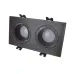 Светильник точечный HDL-DT 95/2 GU5.3 BK