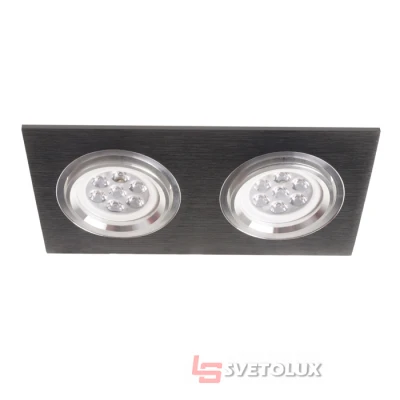 Світильник точковий Brille HDL-DT 111/2 MR16 BK