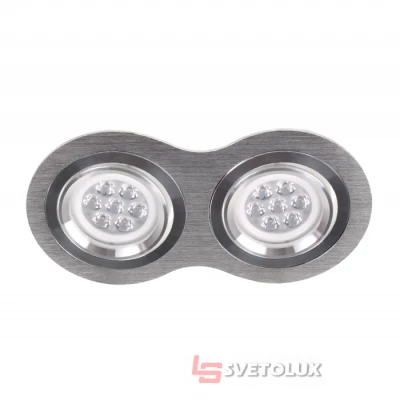 Светильник точечный Brille HDL-DT 112/2 MR16 SL
