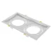 Светильник точечный Brille ML-020/2 AR111 WH