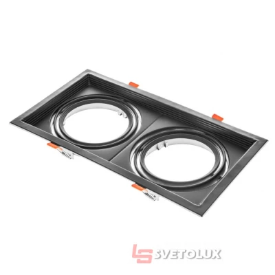 Светильник точечный Brille ML-020/2 AR111 BK