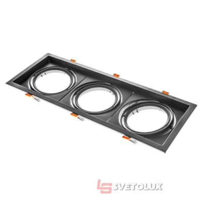 Светильник точечный Brille ML-020/3 AR111 BK