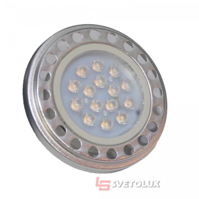Светодиодная лампа Brille GU10 15W 32 pcs WW AR111-A CCD SMD3020