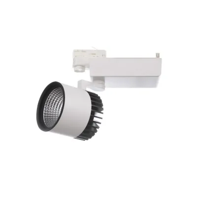Прожектор трековий Brille LED-418/38W COB WH Прожектор трековий Brille LED-418/38W COB WH