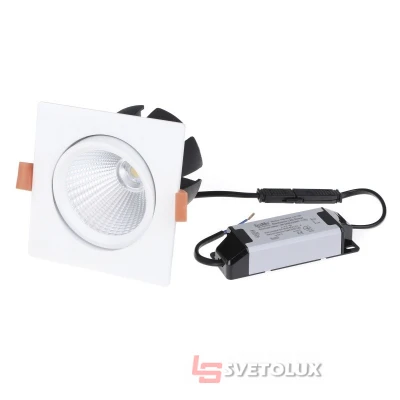 Светильник потолочный LED встроенный LED-41/15W COB CW DL Brille