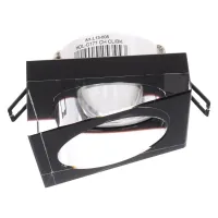 Светильник точечный декоративный HDL-G177 CH CL/BK MR16 Brille Светильник точечный декоративный HDL-G177 CH CL/BK MR16 Brille
