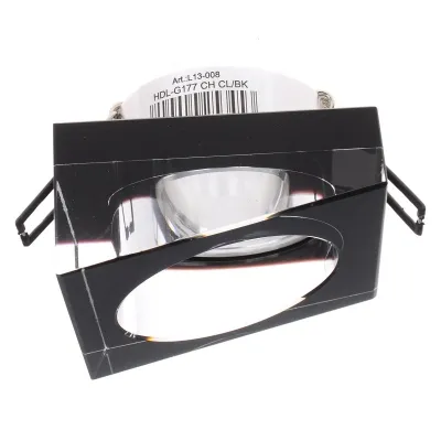 Светильник точечный декоративный HDL-G177 CH CL/BK MR16 Brille