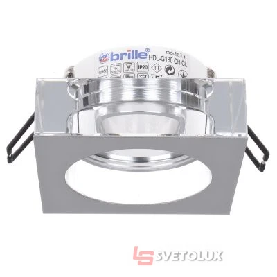 Точечный светильник Brille HDL-G180 CH CL