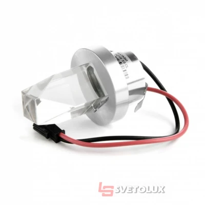 Светильник мебельный точечный LED-112/1W SS CL Brille