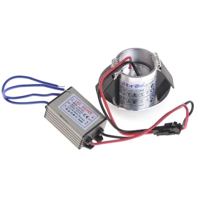 Светильник точечный для ванной LED-114/1W CH WH Brille Светильник точечный для ванной LED-114/1W CH WH Brille
