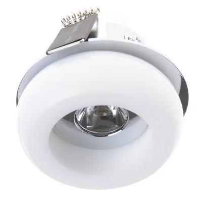 Светильник точечный для ванной LED-114/1W CH WH Brille Светильник точечный для ванной LED-114/1W CH WH Brille