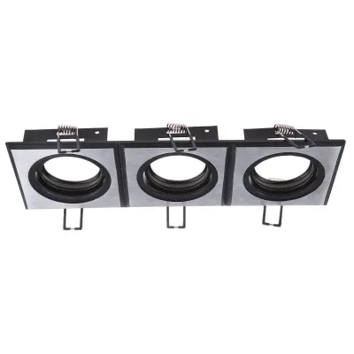 Светильник точечный HDL-DT 105/3 SS BK MR16 Brille Светильник точечный HDL-DT 105/3 SS BK MR16 Brille