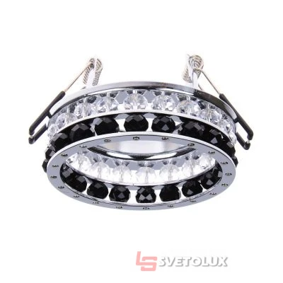 Точковий світильник Brille HDL-G211 CL/BK MR16