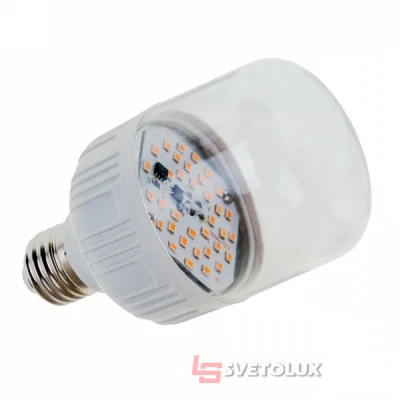 Лампа светодиодная Brille LED E27 9W Fito GROW для растений