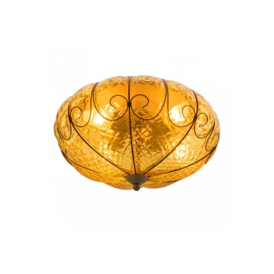Люстра Brille BELL-004C/4 E14 AB AMBER