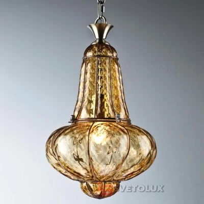 Люстра Brille BELL-005S/1 E14 AB AMBER