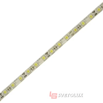 Светодиодная лента влагозащищенная холодный оттенок 12V 14.4W 5050 WHITE PCB CW IP65 1m (BY-009/60) Brille