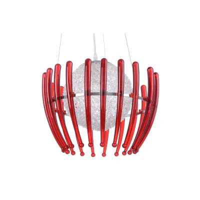 Люстра Brille BR-01 322S/1 RED E27 Люстра Brille BR-01 322S/1 RED E27