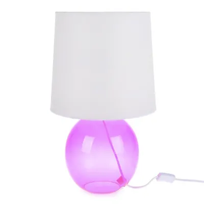Настольная лампа в современном стиле с абажуром TL-180 Pink E27 Brille