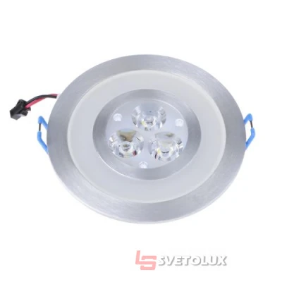 Светильник точечный LED-103A/3W+1,5W Yellow WW 38' Brille