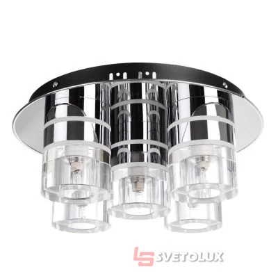 Люстра Brille BL-651S/5*G9+30 LED