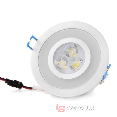 Светильник точечный LED-103A/3W WW+2W CW 60' Brille