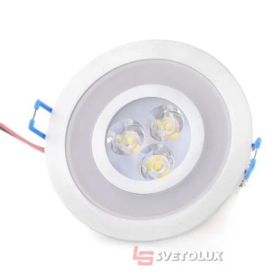 Светильник точечный LED-103A/3W CW+2W Red 60' Brille