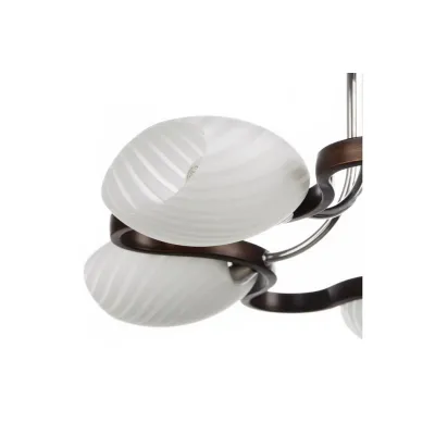Люстра Brille BR-382S/5 E14 CH+W
