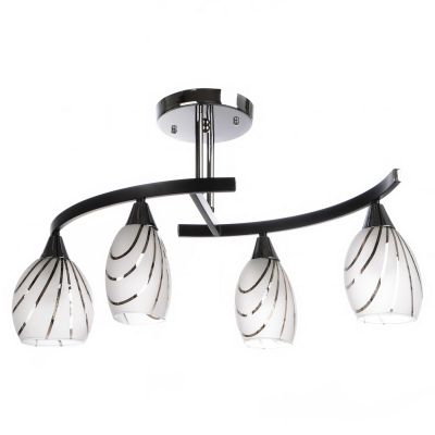 Люстра Brille LK-247S/4 E14 CH+W Люстра Brille LK-247S/4 E14 CH+W
