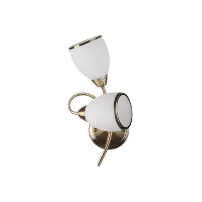Бра Brille LK-402W/2 E27 AB Бра Brille LK-402W/2 E27 AB