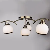 Люстра Brille LK-409S/4 E27 AB