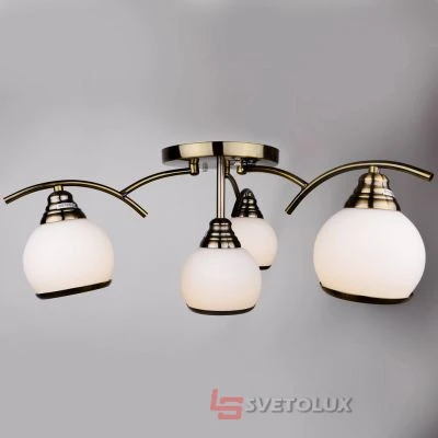 Люстра Brille LK-409S/4 E27 AB
