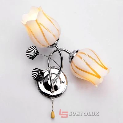 Бра Brille LK-426W/2 E27 CH