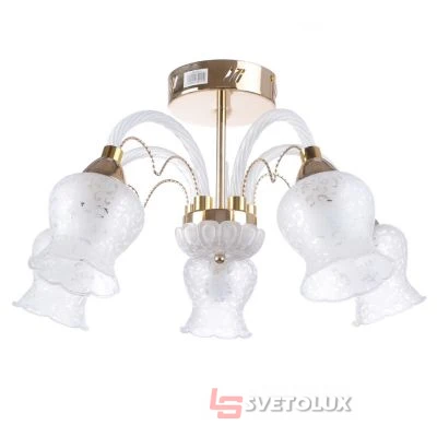 Люстра Brille LK-509S/5 E27+LED