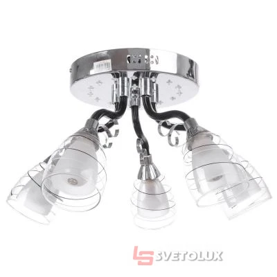 Люстра Brille LK-512S/5 E14+LED