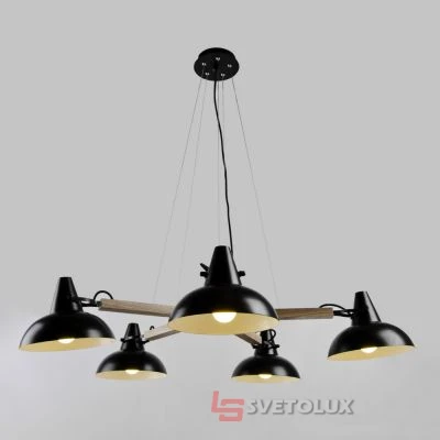 Люстра Brille BL-129S/5 E14 BK